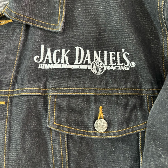 Jack Daniels jacket Old No. 7 RCR Black Denim Jean sz. XL New - Picture 7 of 7